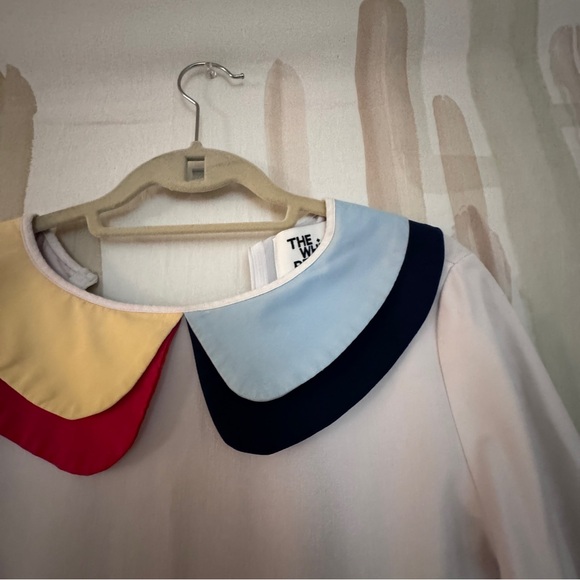 ASOS/ The White Pepper White Collared Dress - Picture 7 of 9